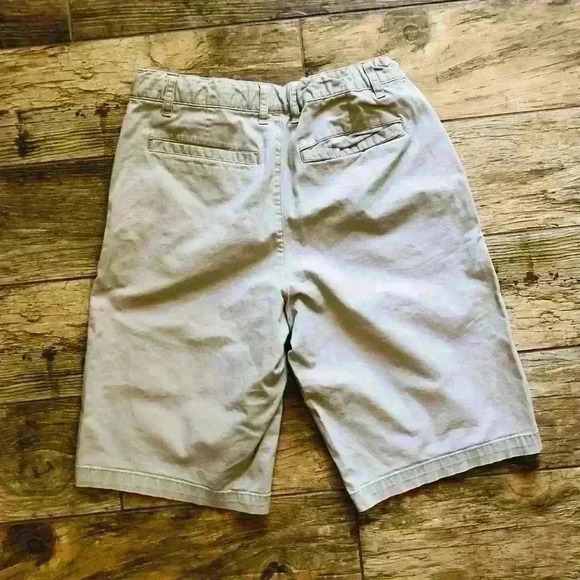 Cat&Jack beige tan shorts youth boy size 16 husky - Picture 2 of 3